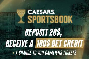 Caesars Sportsbook Ohio promo: $100 bonus + win Cavs tickets today only