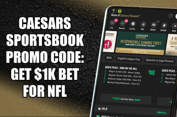 Caesars Sportsbook Promo Code: $1K Bet for Cowboys-Bills, Ravens-Jaguars