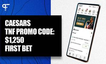 Caesars Sportsbook promo code: Falcons-Panthers TNF $1,250 first bet