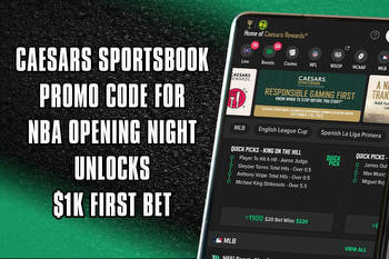 Caesars Sportsbook Promo Code for NBA Opening Night Unlocks $1K First Bet