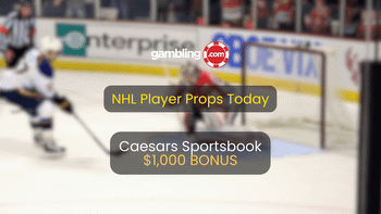 Caesars Sportsbook Promo Code Gets $1K for NHL Player Props Today