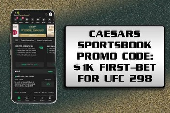 Caesars Sportsbook promo code WRAL1000 activates $1k bet on UFC 298, NBA