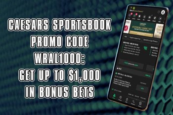 Caesars Sportsbook Promo Code WRAL1000: Get up to $1,000 in bonus bets for TNF, NBA