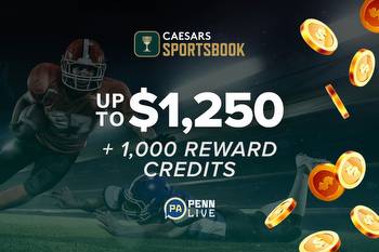Caesars Sportsbook promo PA: Get up to a $1,250 bonus