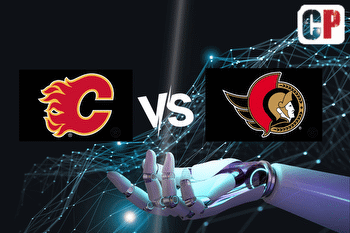 Calgary Flames at Ottawa Senators AI NHL Prediction 111123