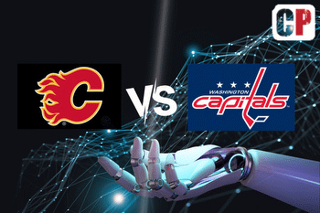 Calgary Flames at Washington Capitals AI NHL Prediction 101623