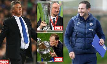 Can Chelsea interim boss Frank Lampard follow in footsteps of Thomas Tuchel and Di Matteo?