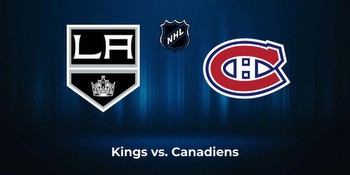 Canadiens vs. Kings: Odds, total, moneyline