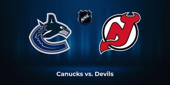 Canucks vs. Devils: Odds, total, moneyline