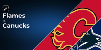 Canucks vs. Flames Prediction & Picks