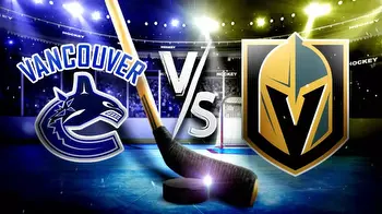 Canucks vs. Golden Knights prediction, odds, pick how to watch
