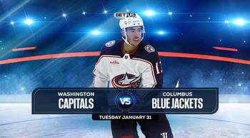 Capitals vs Blue Jackets Prediction, Odds and Picks Jan 31