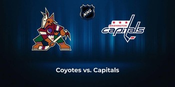 Capitals vs. Coyotes: Odds, total, moneyline