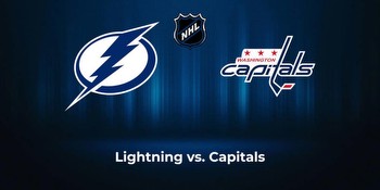 Capitals vs. Lightning: Odds, total, moneyline