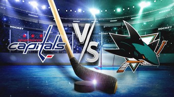 Capitals vs. Sharks prediction, odds, pick, how to watch