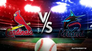 Cardinals-Marlins prediction, odds, pick, how to watch