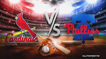 Cardinals-Phillies prediction, odds, pick, how to watch