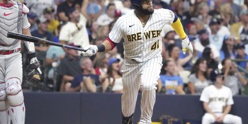 Carlos Santana Preview, Player Props: Brewers vs. Pirates