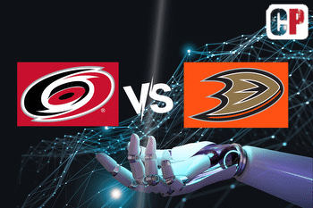 Carolina Hurricanes at Anaheim Ducks AI NHL Prediction 101523