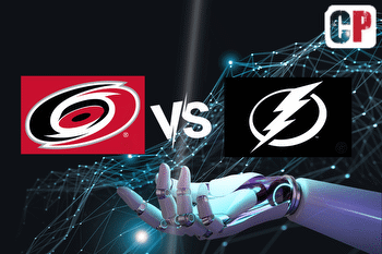 Carolina Hurricanes at Tampa Bay Lightning AI NHL Prediction 102423