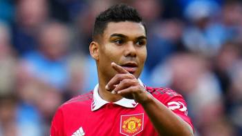 Casemiro set for first Premier League start for Man Utd against Everton after being 'disrespected' by derby snub