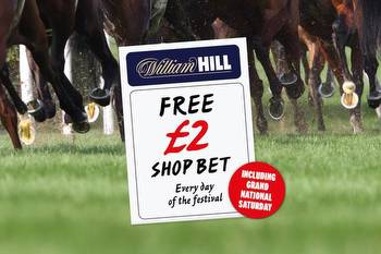 Celebrate Aintree with great coverage and FREE £2 William Hill bets every day of the festival