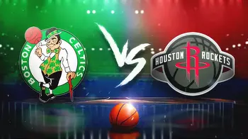 Celtics vs. Rockets prediction, odds, pick, how to watch