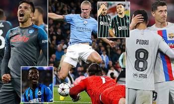 Champions League report card at halfway stage of group campaign