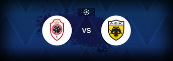 Champions League: Royal Antwerp vs AEK Athens