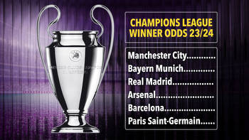 Champions League winner odds: Bayern Munich price CUT after Harry Kane agreement, Arsenal lead Man Utd and Newcastle