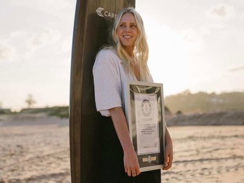 Charges of retaliation fly after World Surf League employee Laura Enever wins Guinness record!