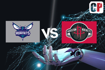 Charlotte Hornets at Houston Rockets AI NBA Prediction 11123
