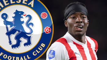 Chelsea eye £35m transfer for Madueke with club 'in talks with PSV' and his boss Van Nistelrooy 'worried' about exit