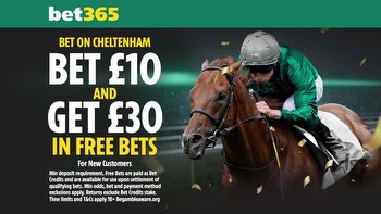 Cheltenham Festival betting offer: Get £30 in free bets for the horse racing with bet365