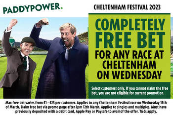 Cheltenham Festival: Get a completely free on any race on Wednesday with Paddy Power