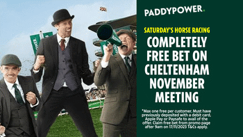 Cheltenham November Meeting bonus: Get completely free bet on Saturday with Paddy Power