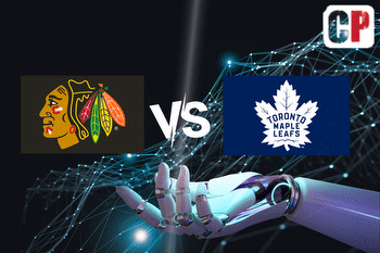 Chicago Blackhawks at Toronto Maple Leafs AI NHL Prediction 101623