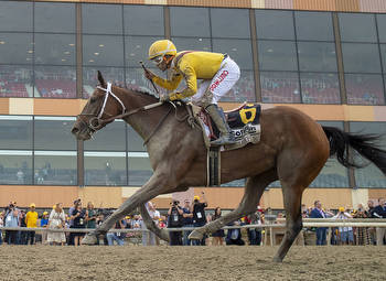 Clairiere Caps Curlin Exacta in Cotillion