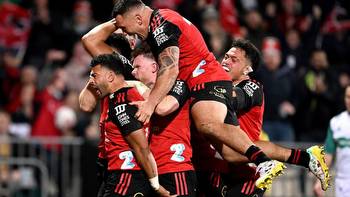 Clinical Crusaders embarrass Blues to advance to yet another Super Rugby final