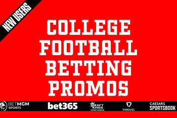 College Football Betting Promos for Week 7 Offer $4900 Bonuses Today