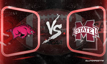 College Football Odds: Arkansas-Mississippi State prediction, odds and pick