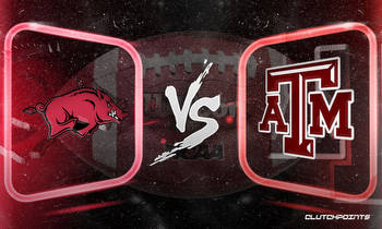 College Football Odds: Arkansas vs Texas A&M prediction, odds