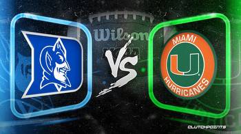 College Football Odds: Duke vs. Miami prediction, odds and pick