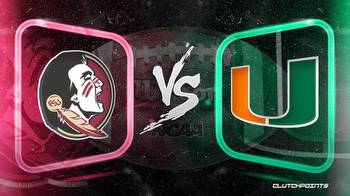 College Football Odds: Florida State vs Miami prediction, odds, pick