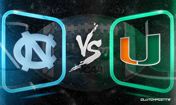 College Football Odds: North Carolina Miami prediction, odds, pick