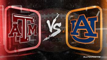 College Football Odds: Texas A&M vs. Auburn prediction, odds and pick