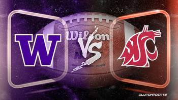 College Football Odds: Washington vs. Washington State prediction