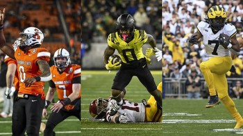 College football parlay picks: Three parlays featuring Big Ten, Pac-12, Big 12 RBs with odds of +249 or greater in Week 12