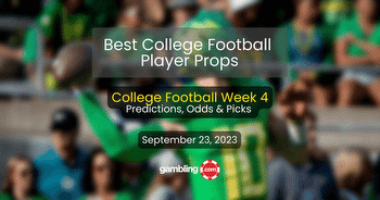 College Football Player Props, Week 4 Odds & Best Bets