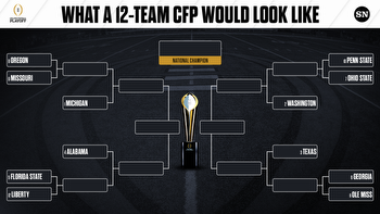 College Football Playoff bracket: Here's what a 12-team playoff would look like after final 2023 rankings